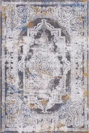 dywan-do-salonu-160x230-pluszowy-kremowo-niebiesko-szarywzor-tradycyjny