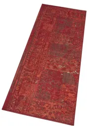 chodnik-80x250cmtradycyjny-wzor-do-przedpokoju-czerwony-miekki