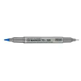 pisak-dwustronny-marker-do-cd-niebieski-toma-to320