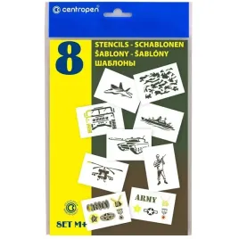 szablony-centropen-8-sztuk-armia-czolgi-samoloty-statek-helikopter-chlopiec