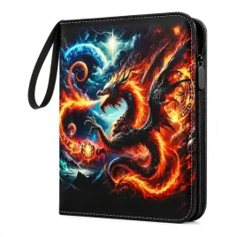 album-na-karty-pokemon-400-kart-motyw-smok-ognia-18x245-cm
