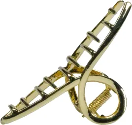 glamour-zlota-klamra-do-wlosow-metalowa-w-ksztalcie-wstazki