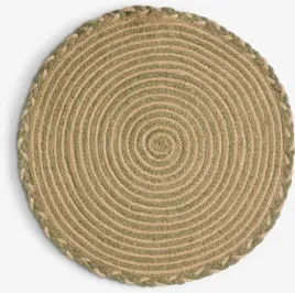 podkladka-jutowa-37cm-zielona-naturalna-recznie-wykonana