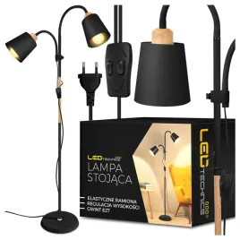 lampa-stojaca-podlogowa-czarna-drewno-ruchoma-170cm-na-2x-e27-led-wlacznik