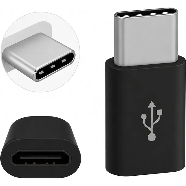 adapter-przejsciowka-micro-usb-b-do-usb-c-meski-zenski-kolory-stan-nowy