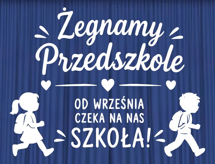 Dekoracja przedszkolna Żegnamy przedszkole Zakończenie Roku ZESTAW 252 3XL