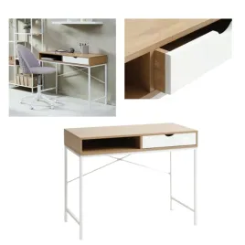 biurko-z-szuflada-cieply-dab-bialy-48x95-cm