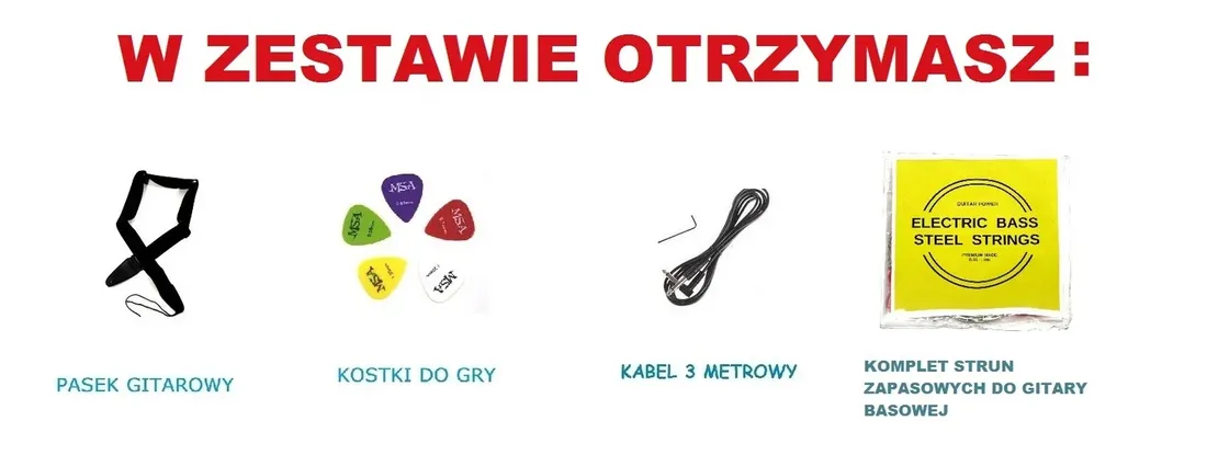 gitara-basowa-4-strunowa-pakiet