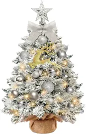 choinka-sztuczna-mini-osniezona-udekorowana-gotowa-z-lampkami-led-60cm