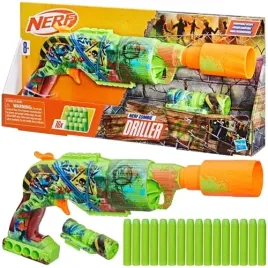 nerf-zombie-driller-wyrzutnia-strzelba-pistolet-16-strzalek-pociskow-hasbro