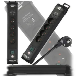 przedluzacz-listwa-zasilajaca-4gn-18m-czarna-usb-c-a-szybkie-ladowanie-30w