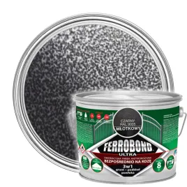 farba-do-metalu-3w1-na-rdze-czarny-mlotkowy-ral-9005-25l-ferrobond-ultra