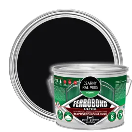 farba-do-metalu-3w1-na-rdze-czarny-polmat-ral-9005-25l-ferrobond-ultra