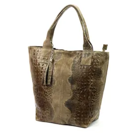 torebka-skorzana-luka-26-026-zamszowa-croco-taupe-z-chwostem