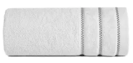 recznik-dona-30x50-srebrny-z-welurowa-bordiura-frotte-500-g-m2