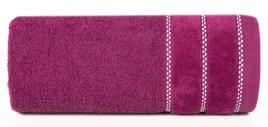 recznik-dona-30x50-amarantowy-z-welurowa-bordiura-frotte-500-g-m2