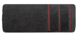 recznik-dona-30x50-czarny-z-welurowa-bordiura-frotte-500-g-m2