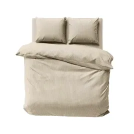 posciel-adamaszkowa-180x200-bezowa-piaskowa-jednobarwna-paski-1-cm-pure