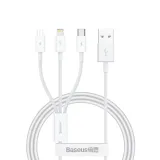 kabel-baseus-superior-usb-usb-c-lightning-micro-usb-3-5a-0-5m-bialy