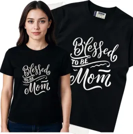 koszulka-damska-czarny-bawelna-t-shirt-m-nadruk