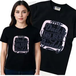 koszulka-damska-czarny-bawelna-t-shirt-m-nadruk