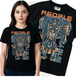koszulka-damska-czarny-bawelna-t-shirt-xl-nadruk