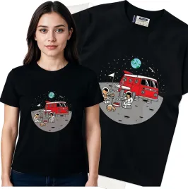koszulka-damska-czarny-bawelna-t-shirt-m-nadruk