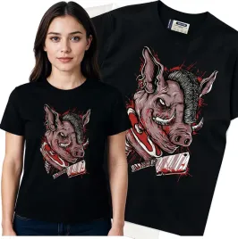 koszulka-damska-czarny-bawelna-t-shirt-m-nadruk