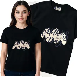koszulka-damska-czarny-bawelna-t-shirt-m-nadruk