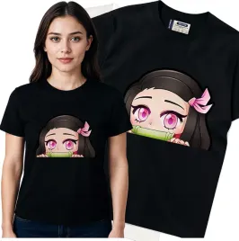 koszulka-damska-czarny-bawelna-t-shirt-s-nadruk