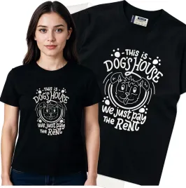koszulka-damska-czarny-bawelna-t-shirt-m-nadruk