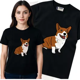 koszulka-damska-czarny-bawelna-t-shirt-m-nadruk