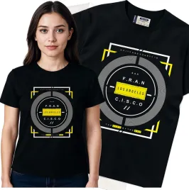 koszulka-damska-czarny-bawelna-t-shirt-l-nadruk