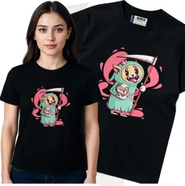 koszulka-damska-czarny-bawelna-t-shirt-xl-nadruk