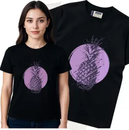 koszulka-damska-czarny-bawelna-t-shirt-m-nadruk