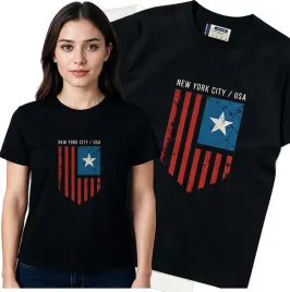 koszulka-damska-czarny-bawelna-t-shirt-m-nadruk