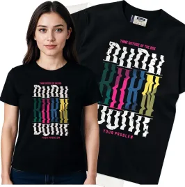 koszulka-damska-czarny-bawelna-t-shirt-l-nadruk