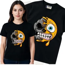 koszulka-damska-czarny-bawelna-t-shirt-xxl-nadruk