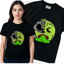 koszulka-damska-czarny-bawelna-t-shirt-xxl-nadruk