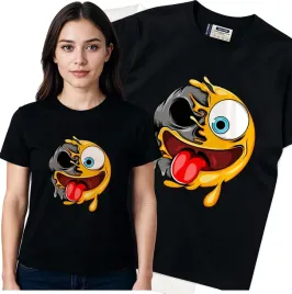 koszulka-damska-czarny-bawelna-t-shirt-xxl-nadruk