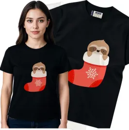 koszulka-damska-czarny-bawelna-t-shirt-m-nadruk