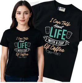 koszulka-damska-czarny-bawelna-t-shirt-m-nadruk