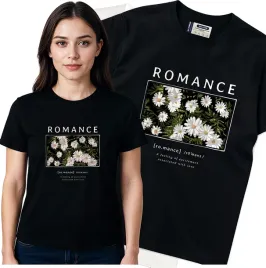 koszulka-damska-czarny-bawelna-t-shirt-s-nadruk