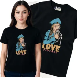 koszulka-damska-czarny-bawelna-t-shirt-s-nadruk