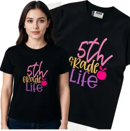 koszulka-damska-czarny-bawelna-t-shirt-m-nadruk