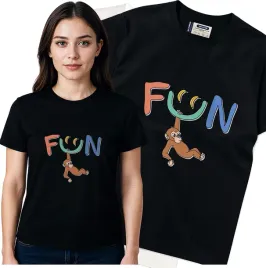 koszulka-damska-czarny-bawelna-t-shirt-l-nadruk