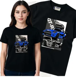 koszulka-damska-czarny-bawelna-t-shirt-m-nadruk