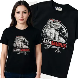 koszulka-damska-czarny-bawelna-t-shirt-s-nadruk