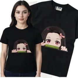 koszulka-damska-czarny-bawelna-t-shirt-s-nadruk