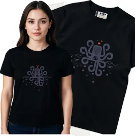 koszulka-damska-czarny-bawelna-t-shirt-xl-nadruk